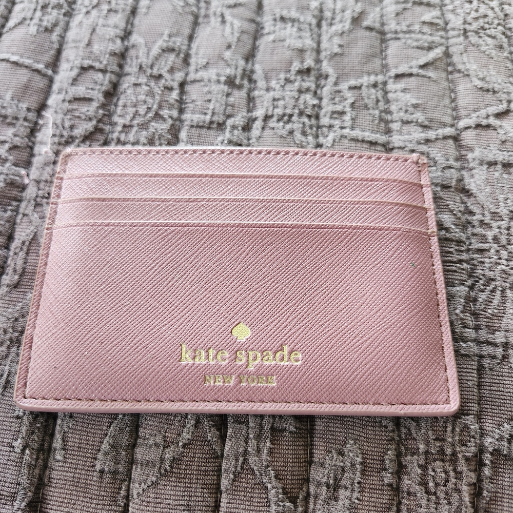 Kate Spade Pink Card Holder - Picture 2 of 3